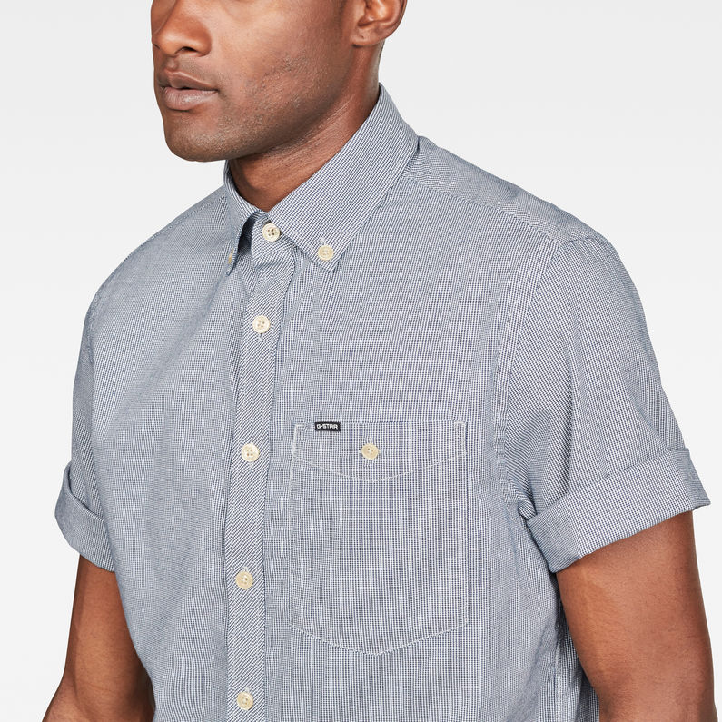 G-Star RAW® Core Button Down 1 Pocket Straight Shirt Dark blue