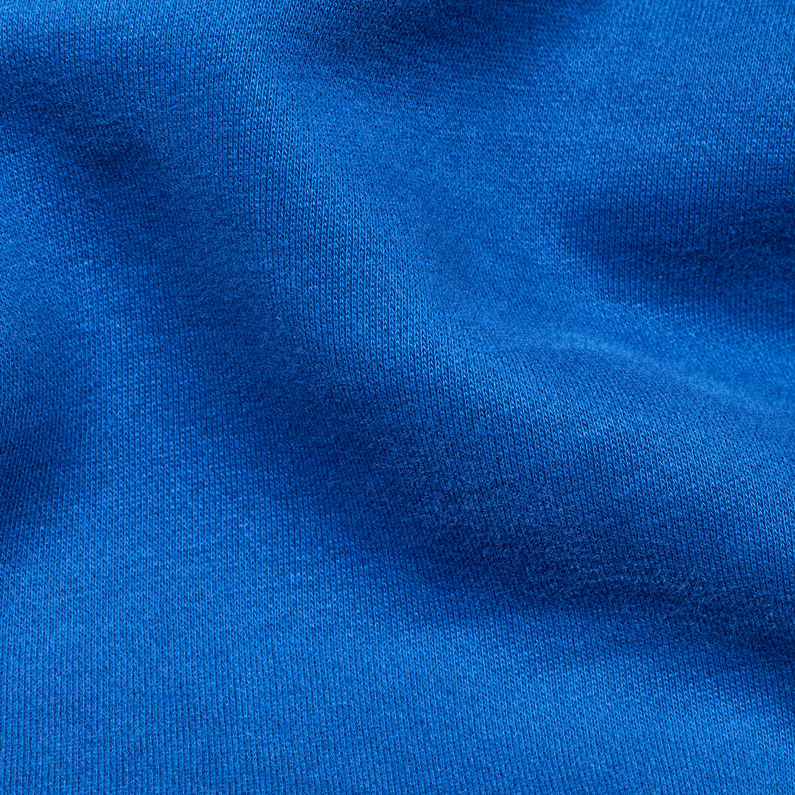 G-Star RAW® Graphic 83 Core Hooded Sweat Mittelblau fabric shot