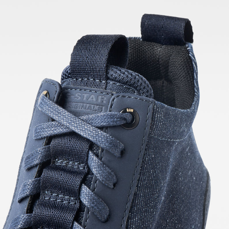 wedge sneakers blue