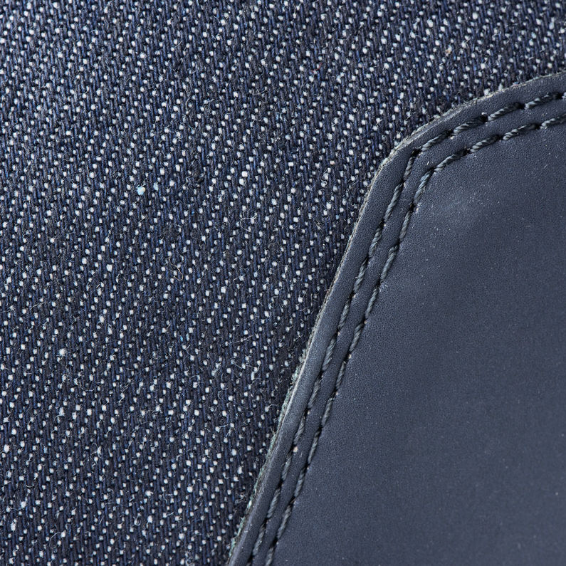 G-STAR® Rackam Wedge Sneakers Dark blue fabric shot