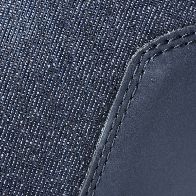 G-Star RAW® Rackam Wedge Sneakers Bleu foncé fabric shot