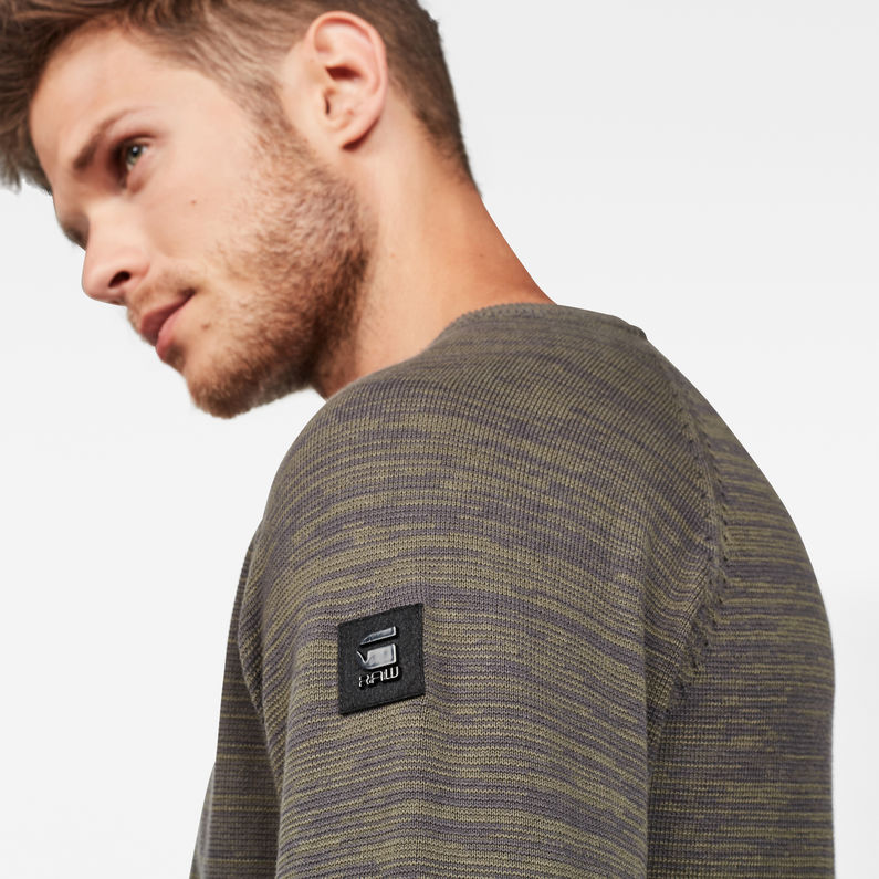 G-Star RAW® Core Straight Knit Grün detail shot