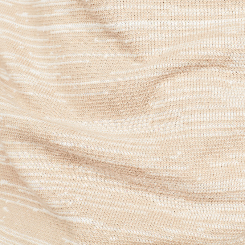 G-Star RAW® Core Straight Knit Beige fabric shot