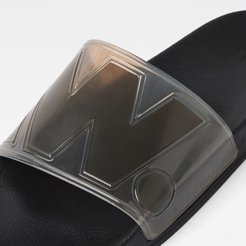 G-STAR® Cart Slide II Transparent Noir detail