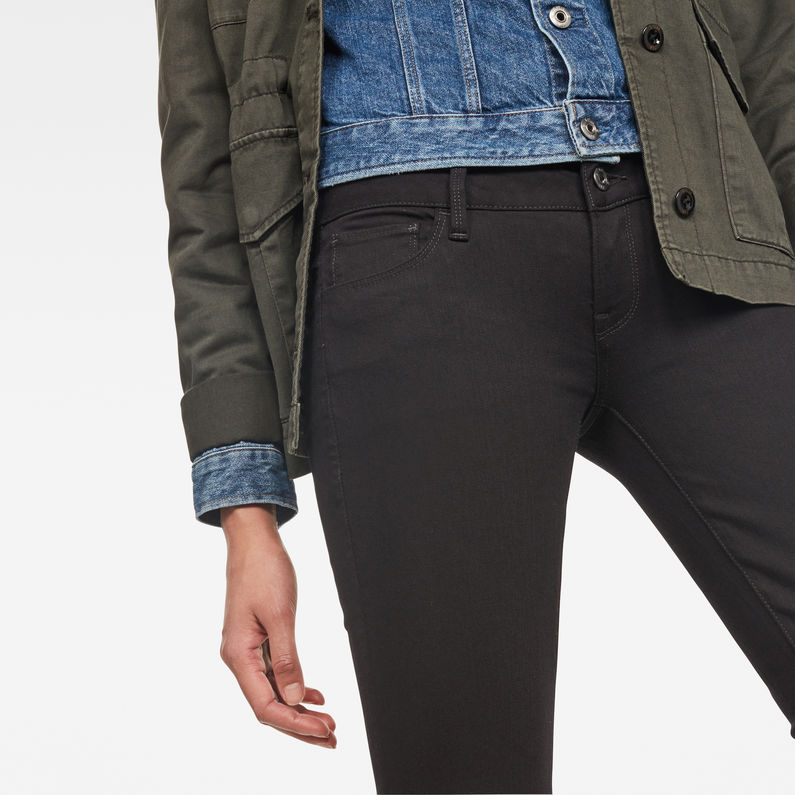 G-Star RAW® 3301 Low Waist Skinny Jeans Bleu foncé