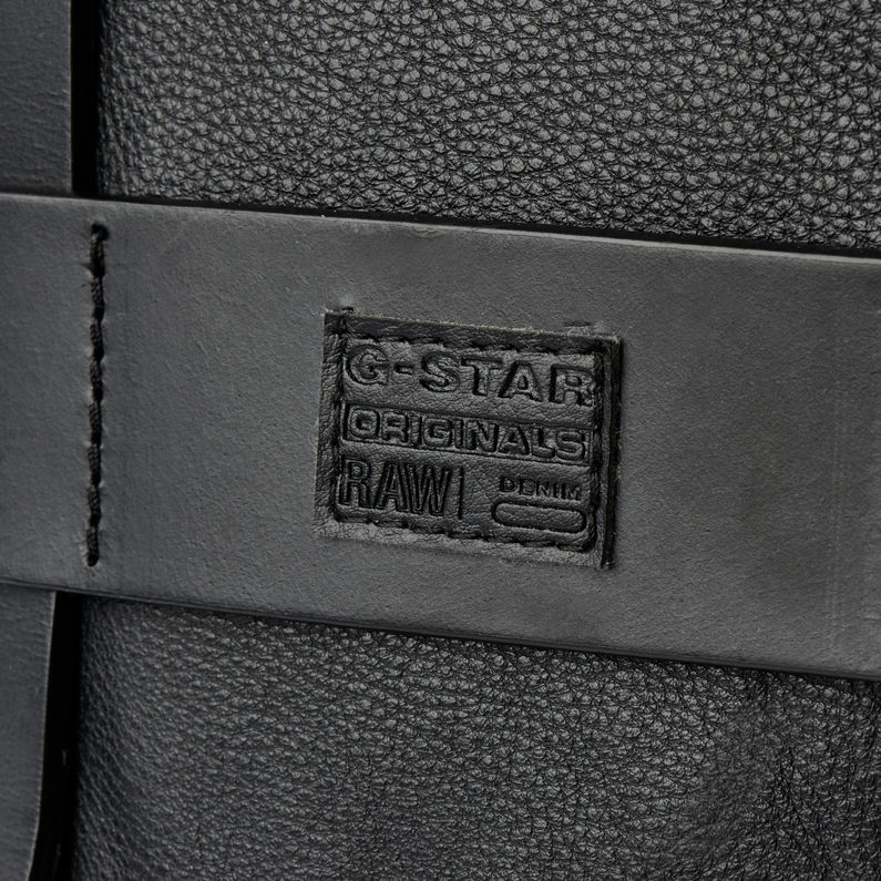 G-STAR® Estan Shopper Leather Black inside view