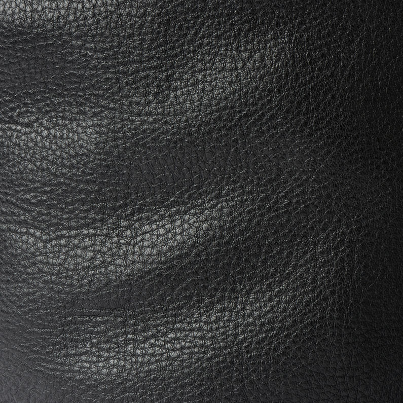 G-STAR® Estan Shopper Leather Black fabric shot