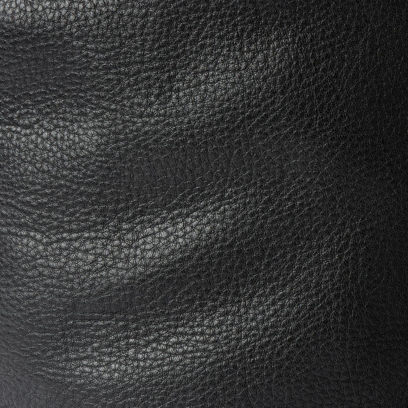 G-Star RAW® Estan Shopper Leather Noir fabric shot