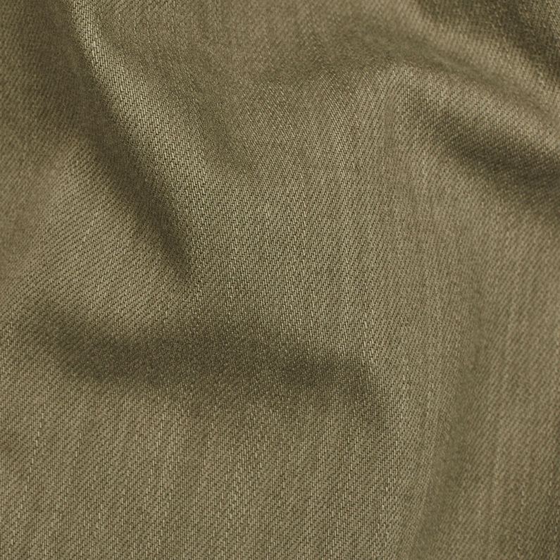 G-Star RAW® 3301 Zip Slim Jacket Vert fabric shot