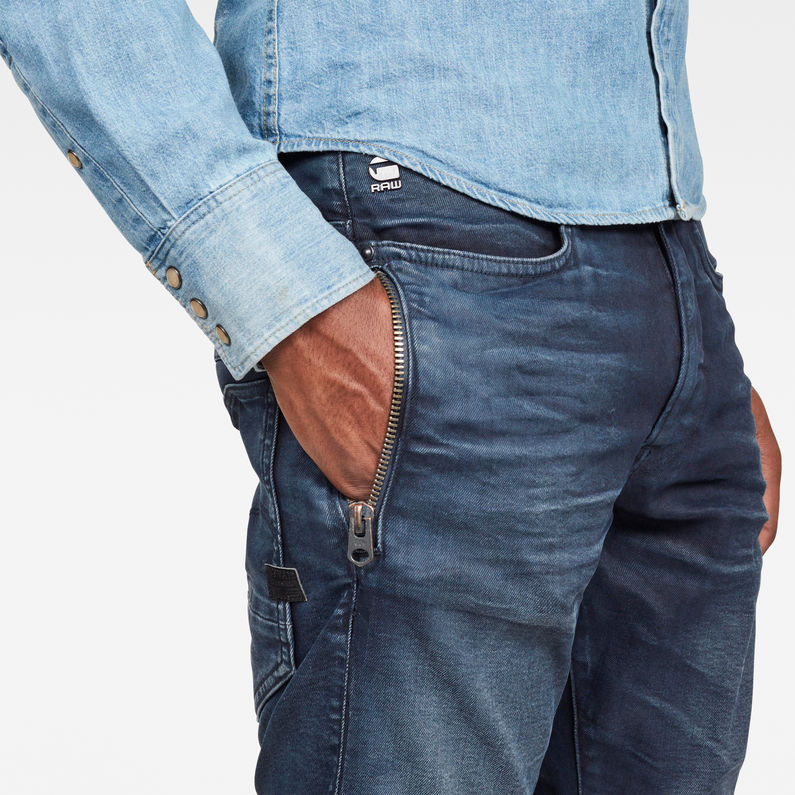 D-Staq 3D Zip Slim Jeans