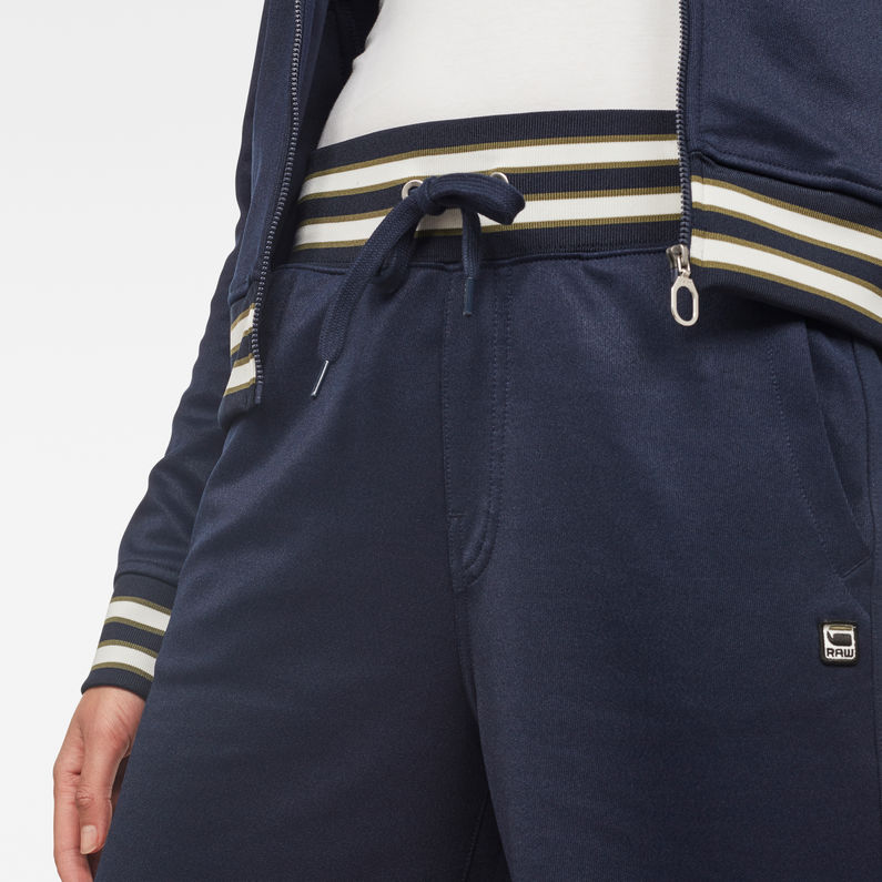 G-STAR® Lucay Wide Trackpants Dark blue detail shot