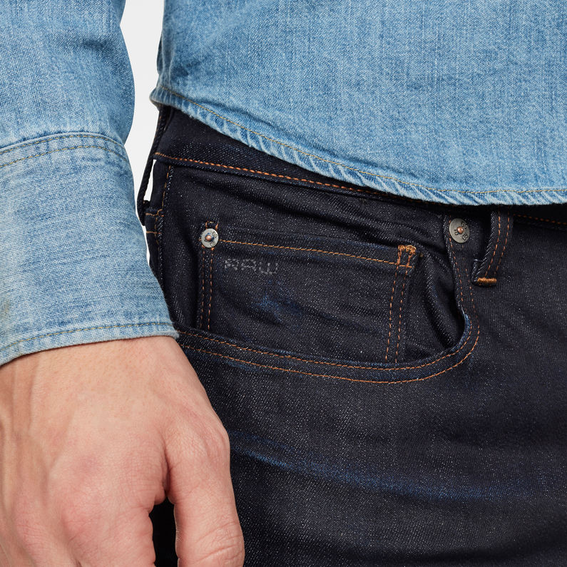 G-STAR® 3301 Regular Straight Jeans Dunkelblau