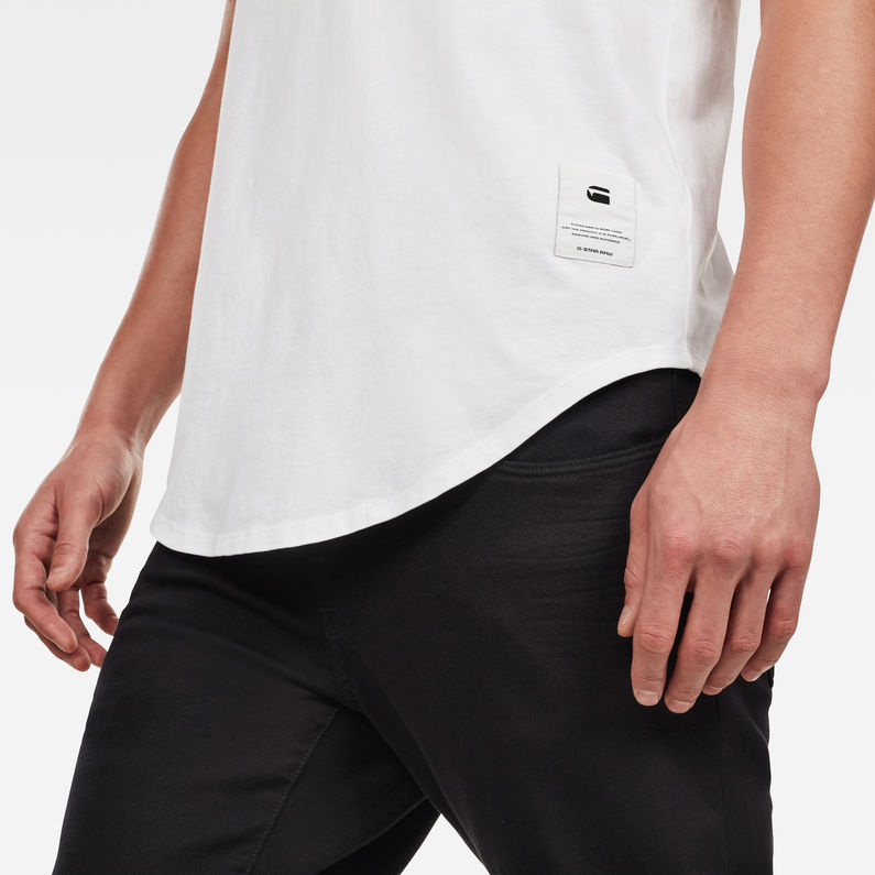 G-Star RAW® Shelo Relaxed T-Shirt White detail shot
