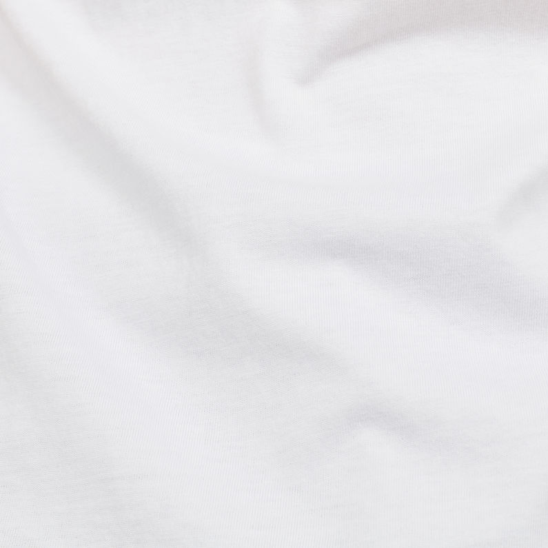 G-Star RAW® Korpaz Slim T-Shirt White fabric shot