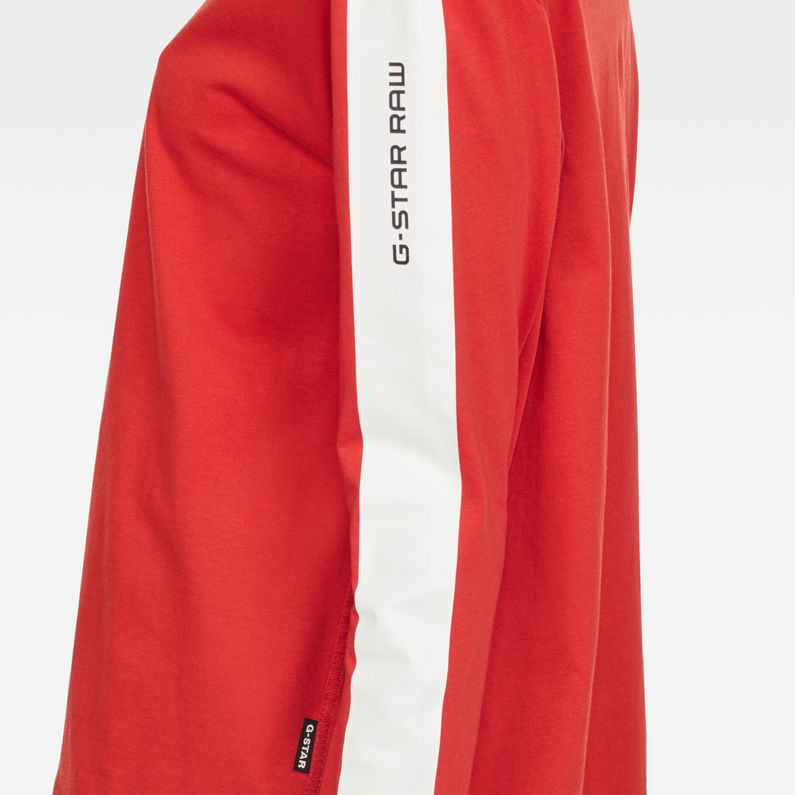 G-Star RAW® Ilou T-Shirt Red detail shot