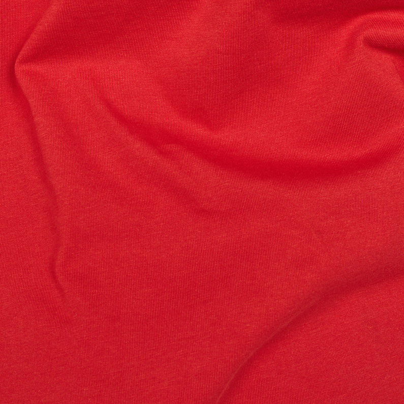 G-Star RAW® Ilou T-Shirt Red fabric shot
