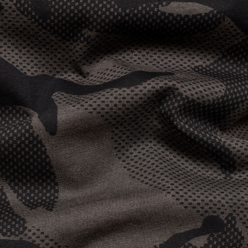 G-Star RAW® Swando Camo Ann Relaxed T-Shirt Grün fabric shot