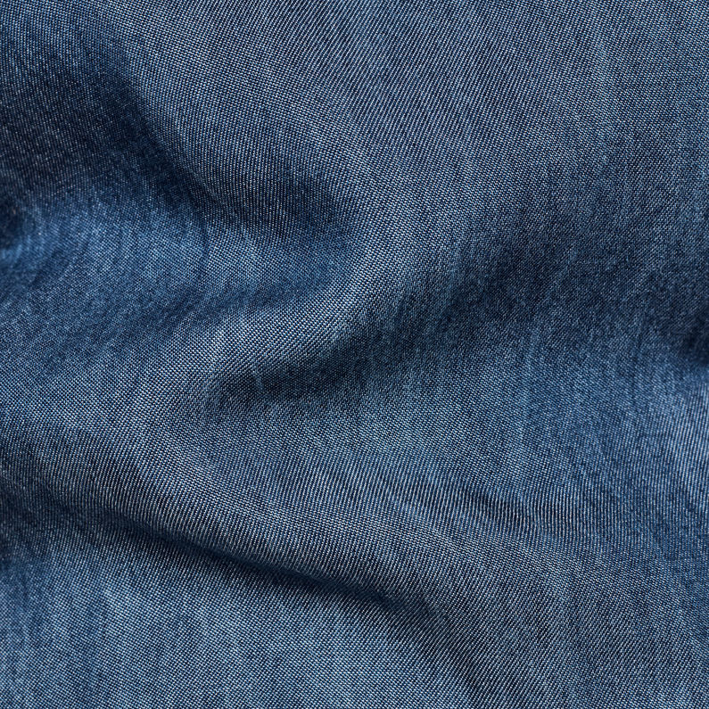 G-Star RAW® Tacoma Clean Slim Frill Shirt Medium blue