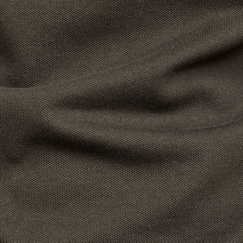G-Star RAW® Shelo Graphic Block Polo Black fabric shot