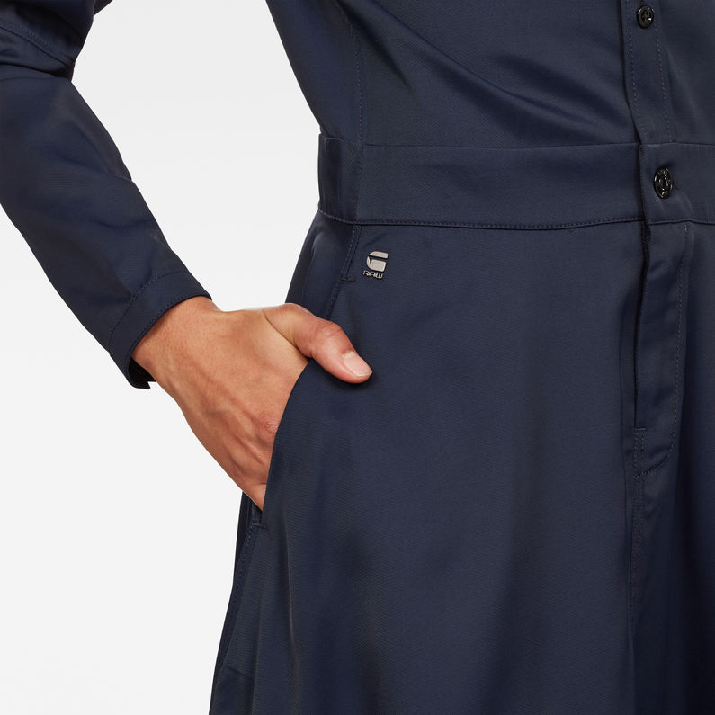 G-Star RAW® Core Flare Dress Dunkelblau