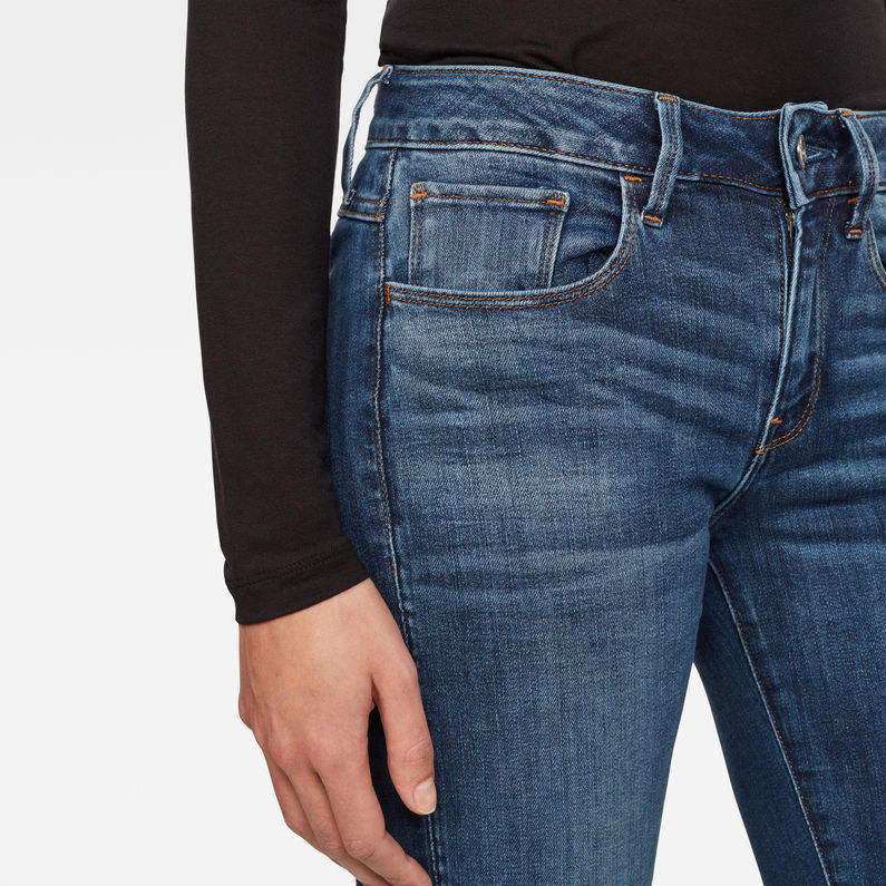 G-Star RAW® 3301 Deconstructed Mid Waist Straight Jeans Medium blue