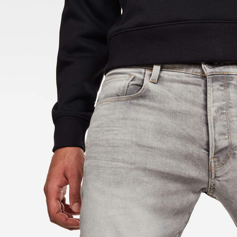 G-Star RAW® 3301 1/2 Shorts ミディアムブルー detail shot buckle
