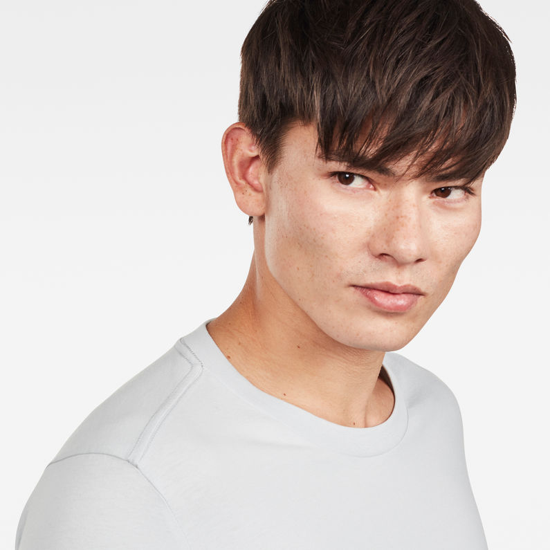 G-Star RAW® Swando Relaxed T-Shirt Grey detail shot