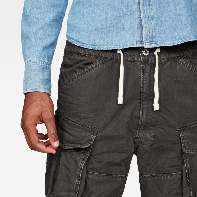G-STAR® Rovic X-Relaxed Trainer Short Grau detail shot