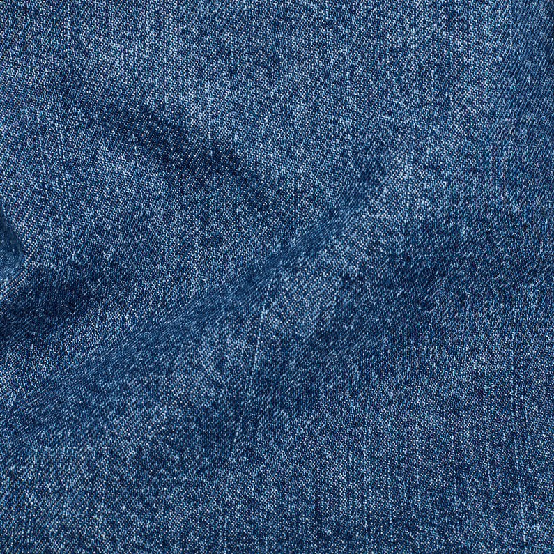 G-Star RAW® 3301 Fringe Slim Jacket Medium blue fabric shot