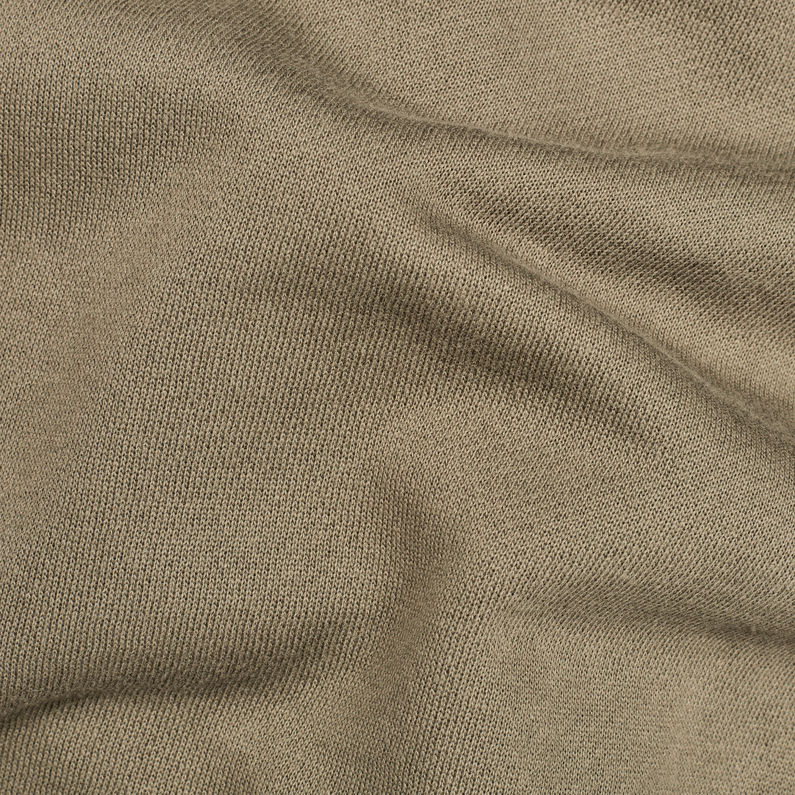 G-Star RAW® Swando New Grapic Hooded Sweater Grün fabric shot