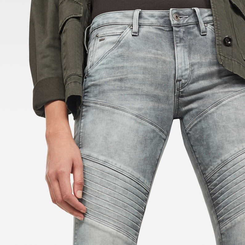 G-Star RAW® 5620 Custom Mid Waist Skinny Jeans Mittelblau