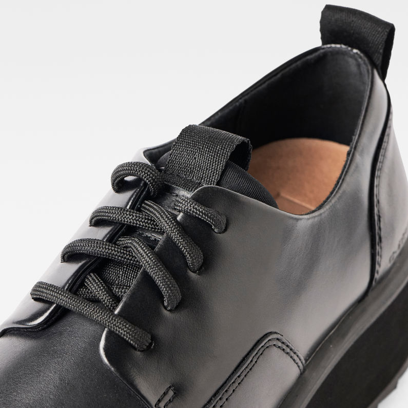 G-Star RAW® Strett Flatform Derby Sneakers ブラック detail