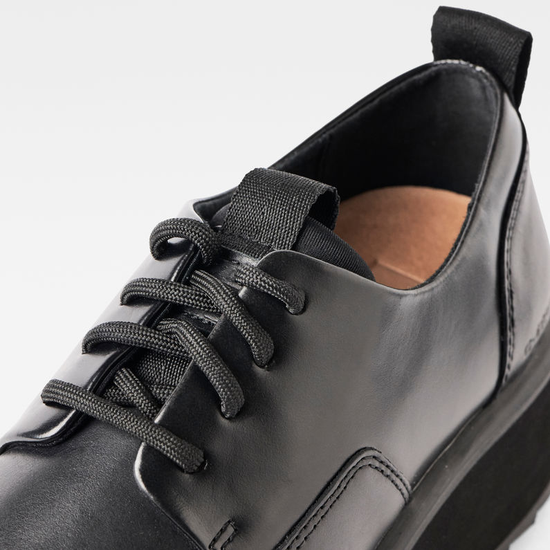 G-STAR® Strett Flatform Derby Sneakers Negro detail
