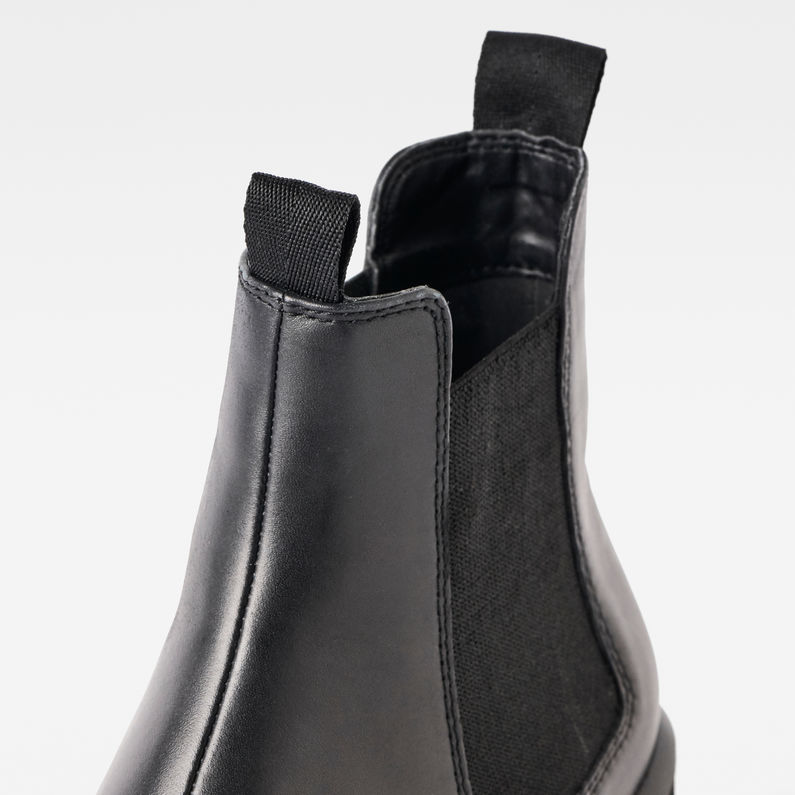 flatform chelsea boots