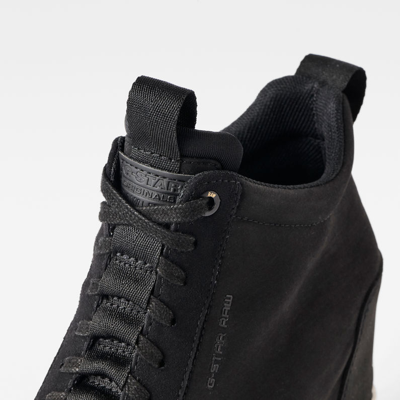 G-Star RAW® Rackam Wedge Sneakers Black detail
