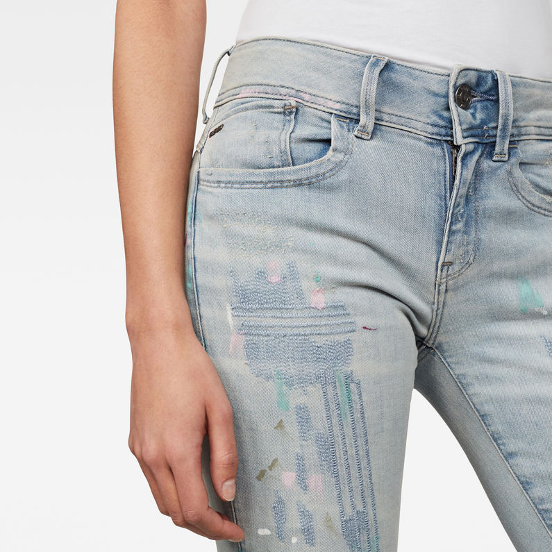 G-Star RAW® Lynn D-Mid Super Skinny Jeans Light blue