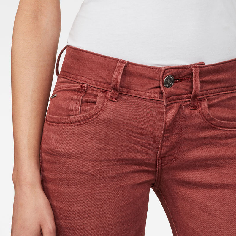 G-Star RAW® Lynn Mid Skinny Jeans Brown