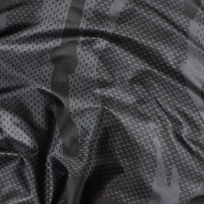 G-Star RAW® Attacc-s Camo Ann Puffer Jacket Black fabric shot