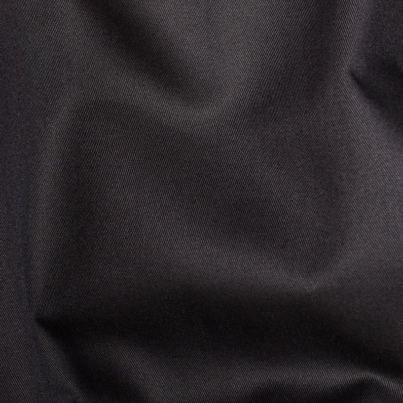 G-Star RAW® Pleated Sleeveless Shirt Dress Black
