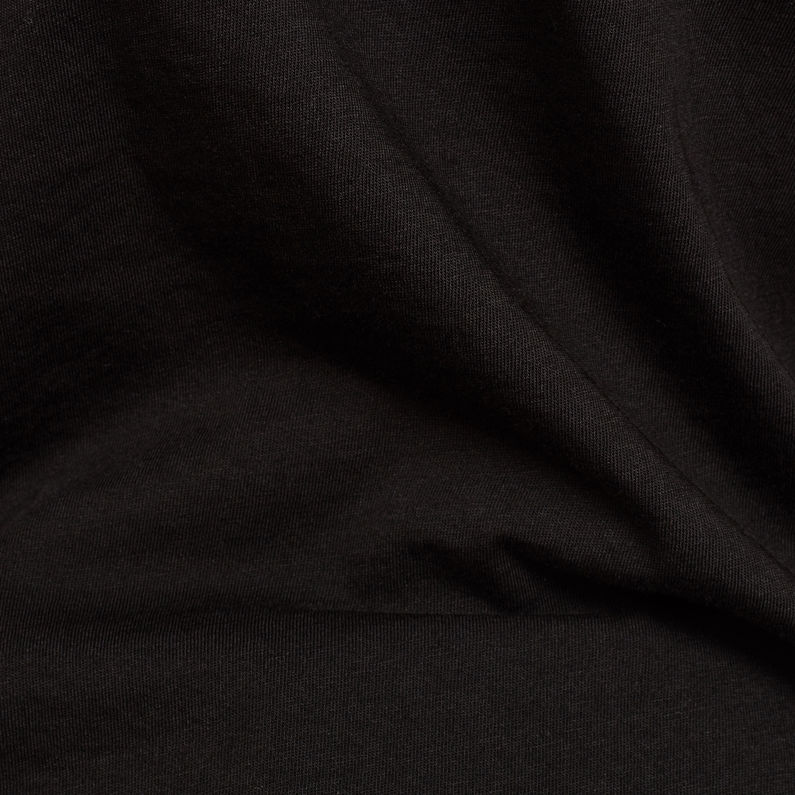 G-Star RAW® Graphic 76 Top Black fabric shot