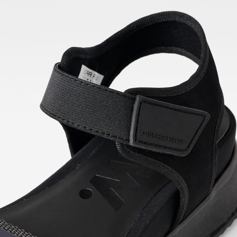 G-STAR® Rackam Rovic Sandal Noir detail