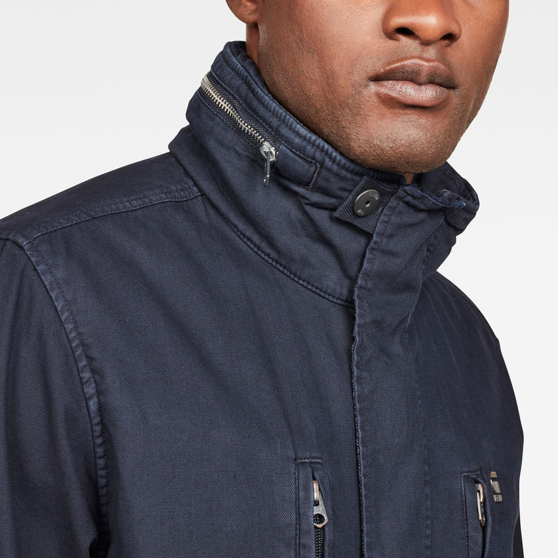 G-STAR® Driver Field Jacket Dark blue detail shot