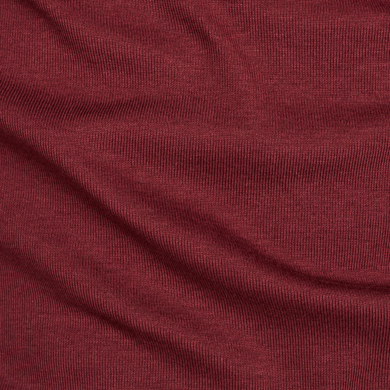 G-Star RAW® Graphic 51 Slim T-Shirt Red fabric shot