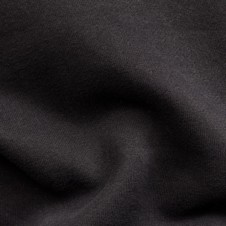 G-Star RAW® Graphic 30 Core Hooded Sweater Black fabric shot
