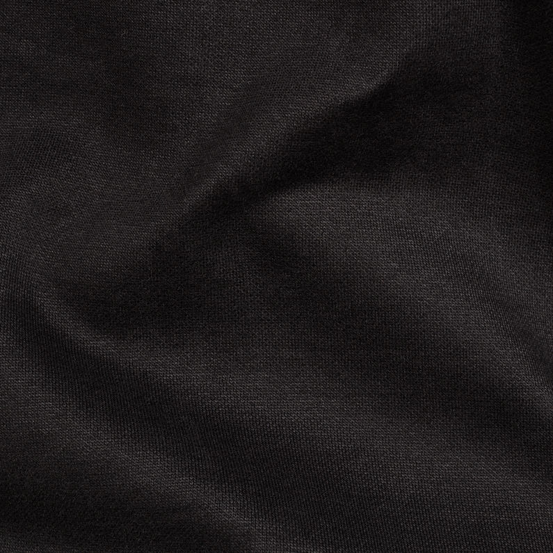 G-Star RAW® Loaq Core Zip Hooded Sweat Black fabric shot