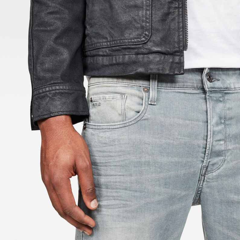 G-Star RAW® 3301 Regular Straight Jeans Midden blauw