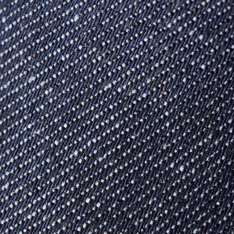 G-STAR® Strett Flatform Derby Denim Sneaker Dark blue fabric shot