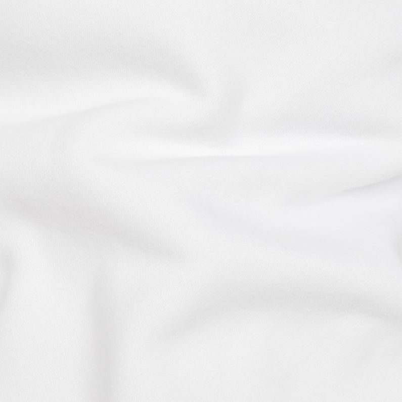 G-Star RAW® Graphic 31 Core Hooded Sweat White fabric shot