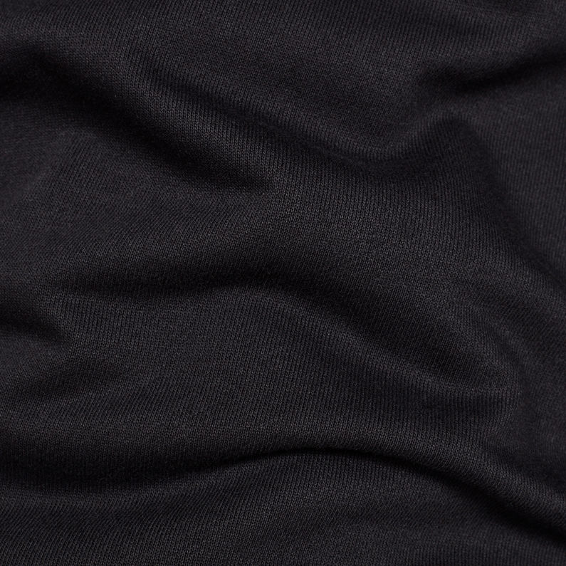 G-Star RAW® Graphic 33 Core Hooded Sweat Black fabric shot