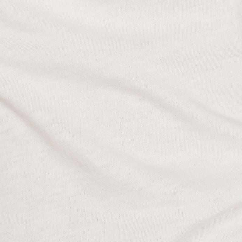 G-Star RAW® Graphic 18 Slim T-Shirt Beige fabric shot